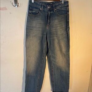 Wild Fable straight cut faded blue jeans